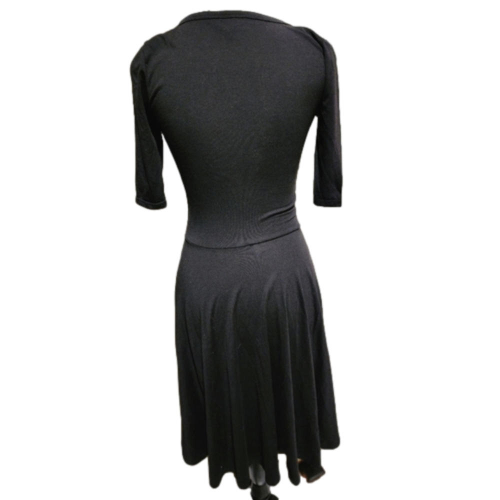 Lularoe Nicole Dress XX-Small Black - Picture 2 of 3